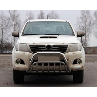 Pare-buffle WT002 (Inox) Toyota Hilux 2006-2015 photo 1