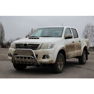 Pare-buffle WT002 (Inox) Toyota Hilux 2006-2015 photo 2