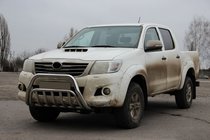 Toyota Hilux 2006-2015 Pare-buffle WT002 (Inox) photo 2