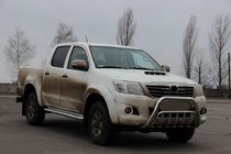 Toyota Hilux 2006-2015 Pare-buffle WT002 (Inox) photo 3