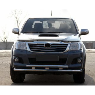 Protection Avant ST014 (Inox) Toyota Hilux 2006-2015 photo 1