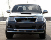 Toyota Hilux 2006-2015 Protection Avant ST014 (Inox) photo 1