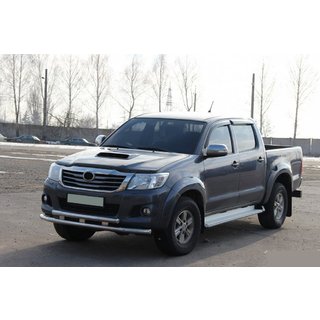 Protection Avant ST014 (Inox) Toyota Hilux 2006-2015 photo 2