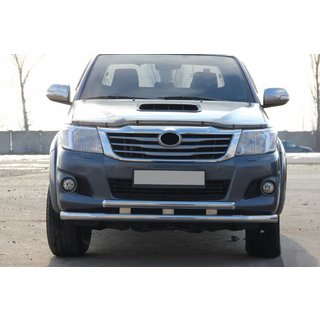 Protection Avant ST014 (Inox) Toyota Hilux 2006-2015 photo 3