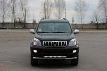 Toyota Land Cruiser Prado 120 2002-2009 Barre Avant ST015 (Inox) photo 2