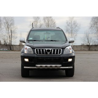 Barre Avant ST015 (Inox) Toyota Land Cruiser Prado 120 2002-2009 photo 3