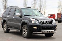 Toyota Land Cruiser Prado 120 2002-2009 Barre Avant ST015 (Inox) photo 4