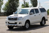 Toyota Hilux 2006-2015 Protection Avant ST015 (Inox) photo 2