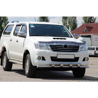 Protection Avant ST015 (Inox) Toyota Hilux 2006-2015 photo 3