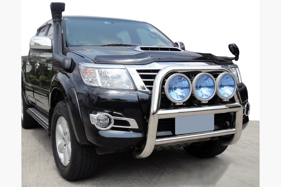 Toyota Hilux 2006-2015 Pare-buffle WT018 (Inox) Image