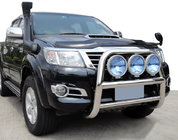 Toyota Hilux 2006-2015 Pare-buffle WT018 (Inox) photo 1