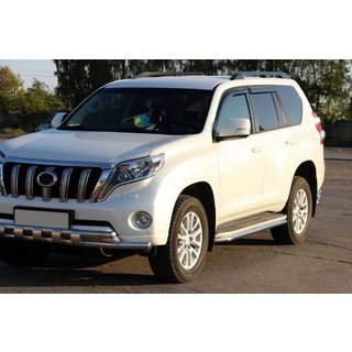 Protection Avant ST015 (Inox) Toyota Land Cruiser Prado 150 2009-2023 photo 3