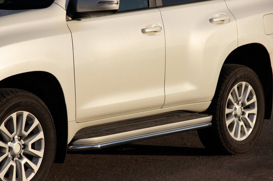Toyota Land Cruiser Prado 150 2009-2023 Marchepieds Latéraux BB004 (2 pcs, Inox) Image