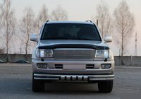 Toyota Land Cruiser 100 1998-2007 Barre Avant ST015 (Inox) photo 2