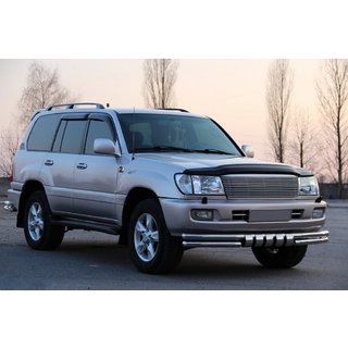 Barre Avant ST015 (Inox) Toyota Land Cruiser 100 1998-2007 photo 3