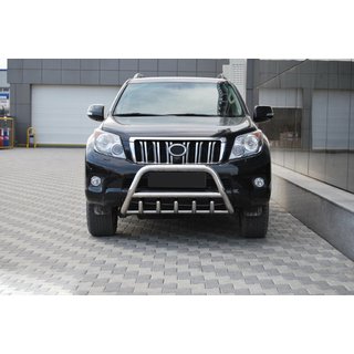Pare-buffle WT003 (Inox) Toyota Land Cruiser Prado 150 2009-2023 photo 2