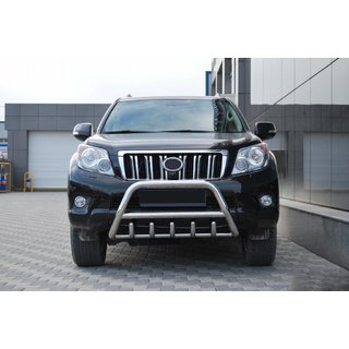 Pare-buffle WT003 (Inox) Toyota Land Cruiser Prado 150 2009-2023 photo 4