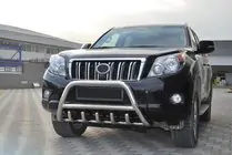 Toyota Land Cruiser Prado 150 2009-2023 Pare-buffle WT003 (Inox) photo 5