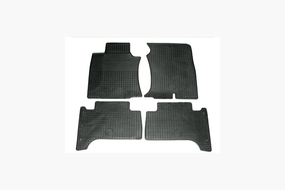 Toyota Land Cruiser Prado 120 2002-2009 Tapis en caoutchouc (4 pcs, Doma) Image