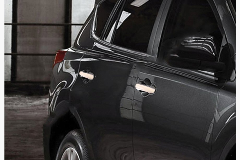 Toyota Rav 4 2013-2018 Couvre-poignées de Porte Chromés (4 pcs, Acier Inoxydable) Image