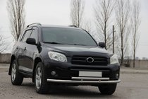 Toyota Rav 4 2006-2013 Protection avant ST014-1 (inox) photo 2