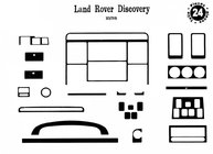 Land Rover Discovery II 1998-2004 Caches de Tableau de Bord Bois photo 2