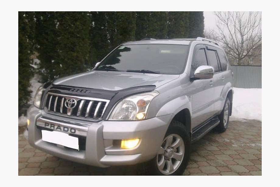 Toyota Land Cruiser Prado 120 2002-2009 Déflecteur de capot (VIP) Image