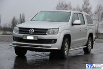 Volkswagen Amarok 2010-2022 Protection Avant ST018-2 (Inox) photo 3