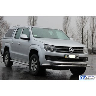 Protection Avant ST018-2 (Inox) Volkswagen Amarok 2010-2022 photo 4