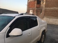 Volkswagen Amarok 2010-2022 Barres de Toit Skyport GREY photo 2