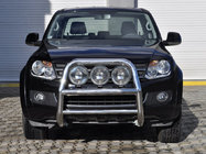 Volkswagen Amarok 2010-2022 Pare-buffle VL001 (Inox) photo 1