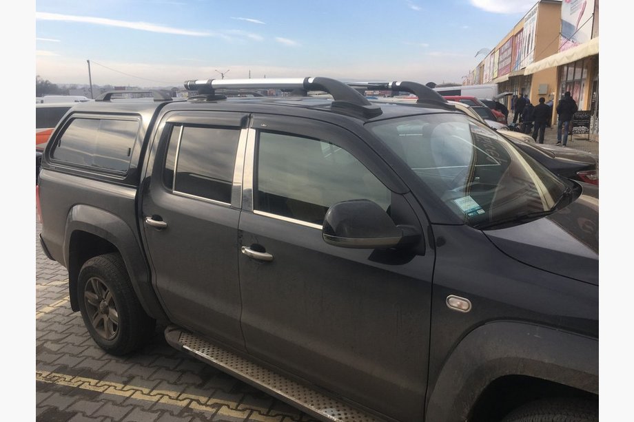 Volkswagen Amarok 2010-2022 Enjoliveurs de Montants de Porte en Acier Inoxydable (6 pcs) Photo 2
