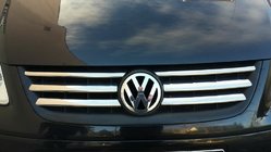 Volkswagen Caddy 2004-2010 Caches de Calandre Chromés Life (6 pcs, Acier Inoxydable) photo 2