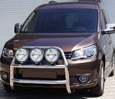 Volkswagen Caddy 2010-2015 Pare-buffle WT016 (60 mm, Inox) photo 1