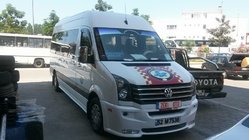 Volkswagen Crafter 2006-2016 Pare-chocs avant 2012↗ (Era avec inclinaison, apprête pour peinture) photo 2