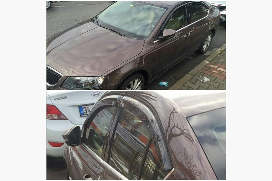 Skoda Superb 2009-2015 Déflecteurs d'air SD (4 pcs, Perflex) Image