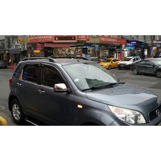 Couvre-Rétroviseurs (2 pcs, Acier Inoxydable) Daihatsu Terios 2006-2017 photo 2