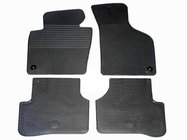 Volkswagen Passat B7 2012-2015 Tapis de sol en caoutchouc d'origine (4 pcs) photo 1