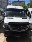 Mercedes Sprinter W906 2006–2018 Casquette de pare-brise sur cadre V1 (noir brillant, 5mm) photo 3
