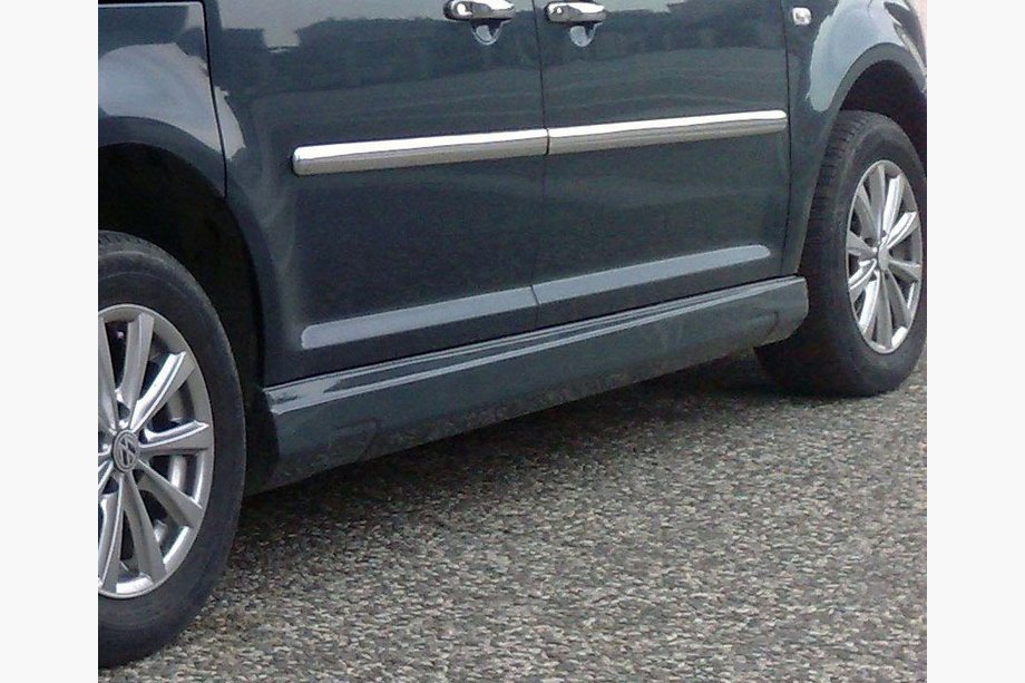 Volkswagen Caddy 2004-2010 Bas de Caisse Duo-Model (apprêtés pour peinture) Image