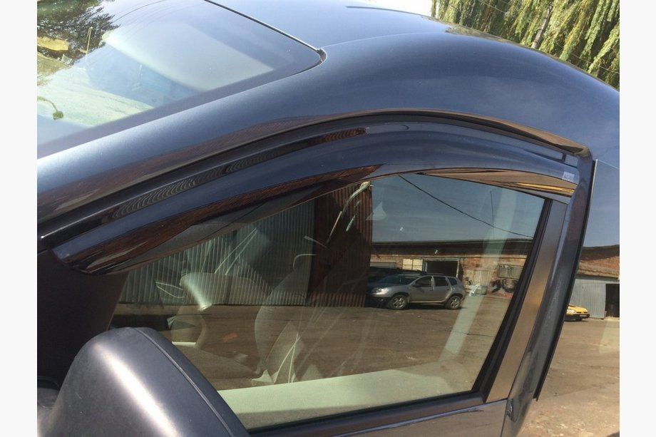 Volkswagen Caddy 2010-2015 Déflecteurs de Vitres (2 pcs, TeamRacing) Photo 4