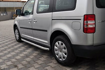 Volkswagen Caddy 2010-2015 Marchepieds latéraux Fullmond (2 pcs, aluminium) photo 1