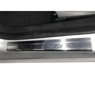 Seuils de porte Carmos V1 (4 pcs, inox) Ford Courier 2014-2023 photo 2