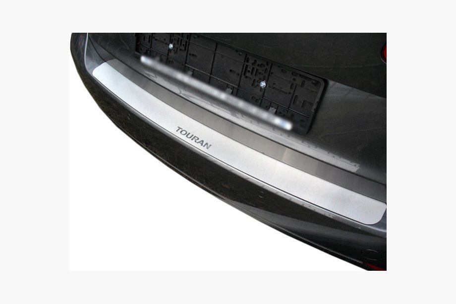 Volkswagen Touran 2010-2015 Protection de pare-chocs arrière Natanika (inox) Image