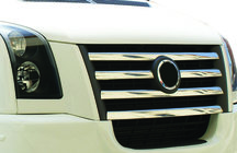 Volkswagen Crafter 2006-2016 Couvre-Calandre Chromés 2006-2011 photo 7