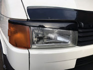 Volkswagen T4 Transporter 1990-2003 Paupières de Phares Capot Droit (2 pcs) Noir Brillant photo 1