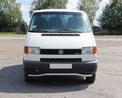 Volkswagen T4 Transporter 1990-2003 Protection avant inférieure barre simple Vague ST007 (inox) 60mm photo 1