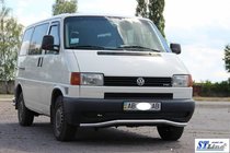 Volkswagen T4 Transporter 1990-2003 Protection avant inférieure barre simple Vague ST007 (inox) 60mm photo 3