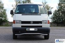 Volkswagen T4 Transporter 1990-2003 Protection avant inférieure barre simple Vague ST007 (inox) 60mm photo 4