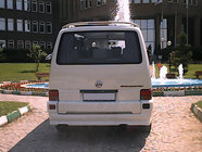 Volkswagen T4 Caravelle/Multivan 1990–2003 Cache pare-chocs arrière (apprêté pour peinture) photo 2